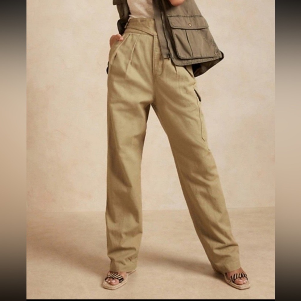 Banana Republic Heritage Explorer Pant  Utilitarian Khaki SZ 4